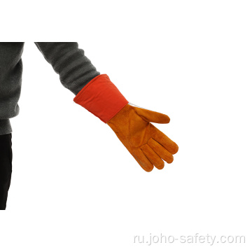 кожа кожа Kevlar Lining Fire Fighting Gloves